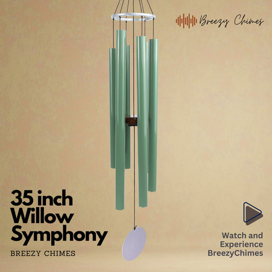 Willow Symphony - 35 inch Large Wind chimes