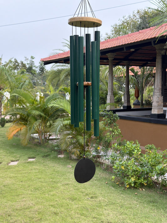 Jade Wonder - 35 inch Large Wind Chimes - Breezy Chimes