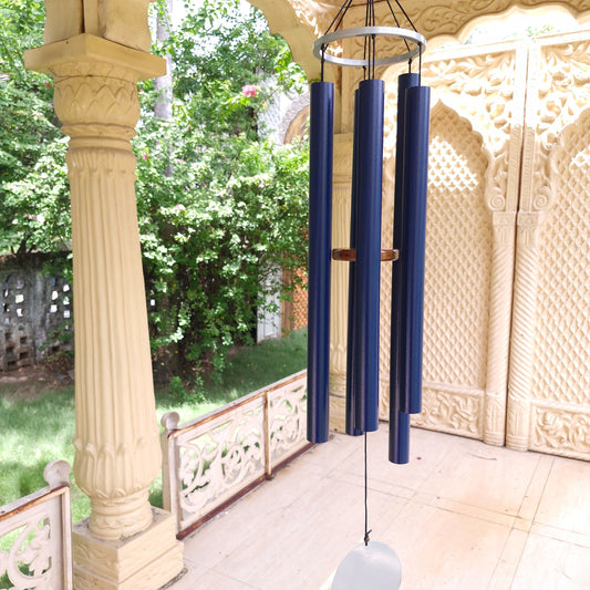 Midnight Echo - 50 inch Large Wind Chimes - Breezy Chimes