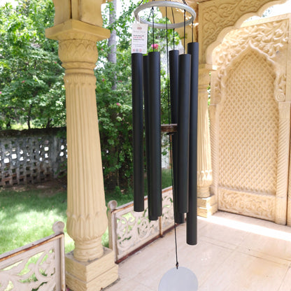 Jet black - 50 inch Large Wind chimes