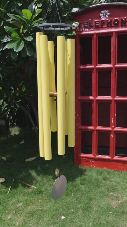 Harmonic Citrus - 50 inch Large Wind chimes